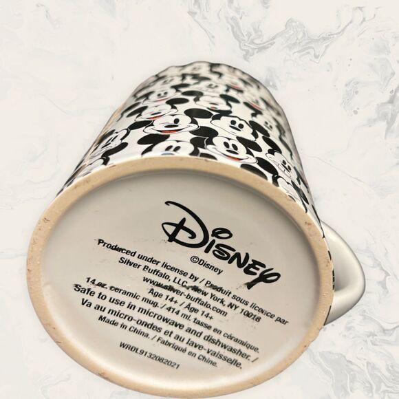 Disney Mickey Coffee Mug - 14 Oz - Black and white - Picture 4 of 4